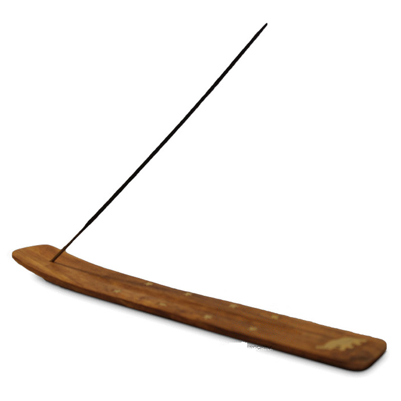 [900574/6006479] SOPORTE PARA INCIENSO 木制长方形香座 25cm/240