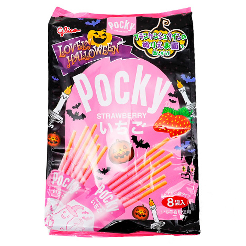 [502293/5P0864] PALITO FRESA *POCKY* 日本巧克力棒 97g/120