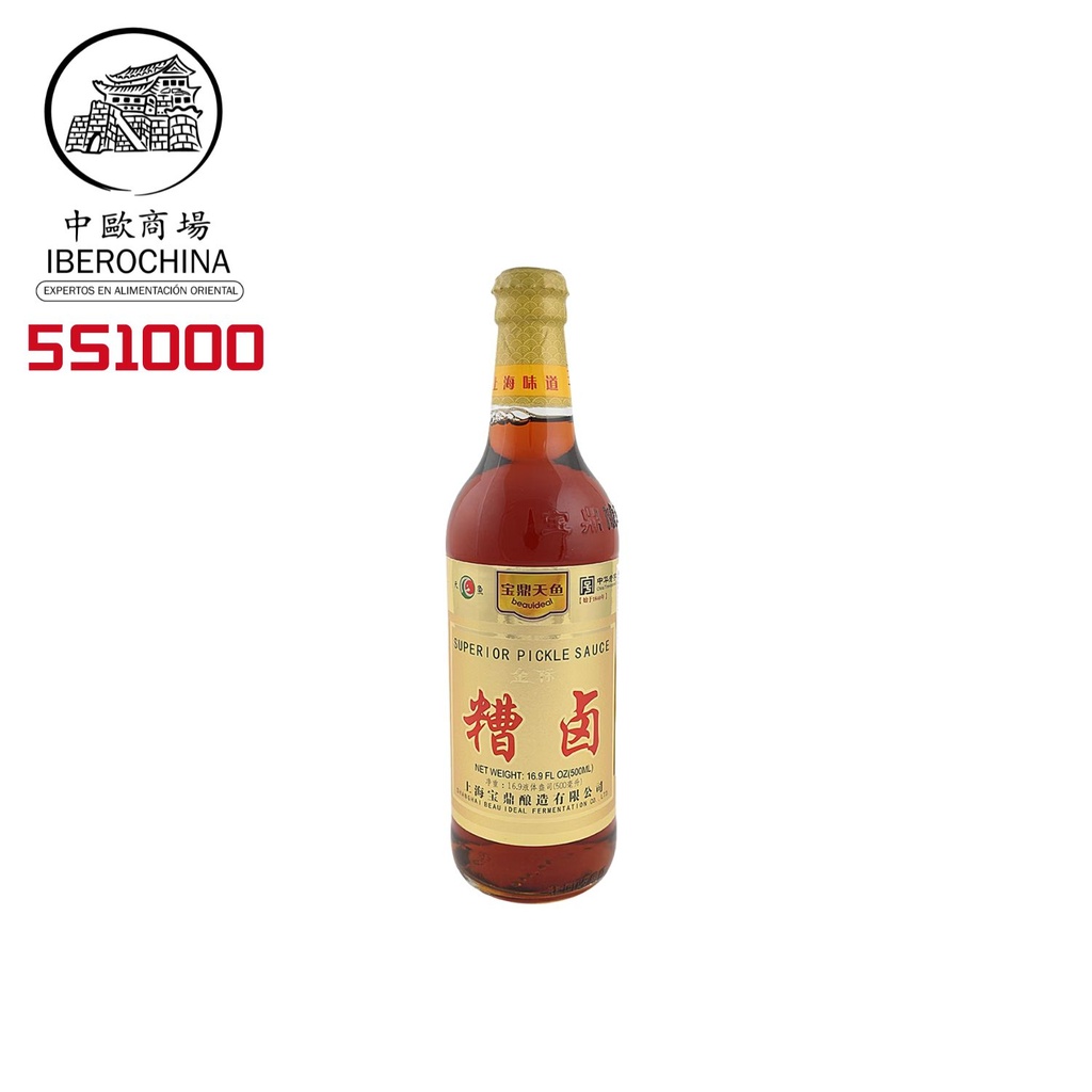 SALSA FERMENTADA SUPERIOR 金标糟卤 500ml/12