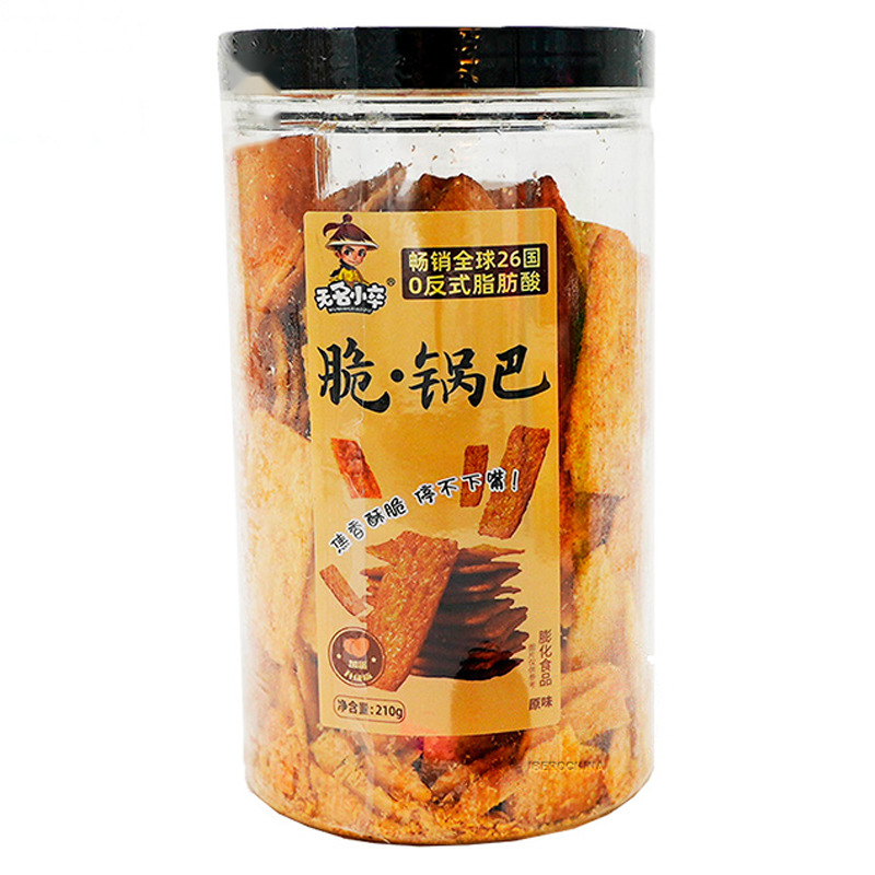 [501887/5G0494] CHIPS DE MAIZ ORIGNAL *WUMINGXIAOZU* 无名小卒原味锅巴 210g/20