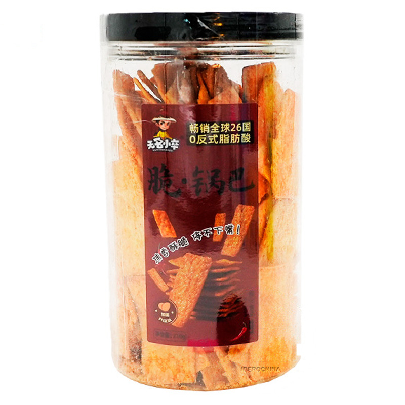 [501888/5G0495] CHIPS DE MAIZ PICANTE *WUMINGXIAOZU*  无名小卒香辣味锅巴 210g/20