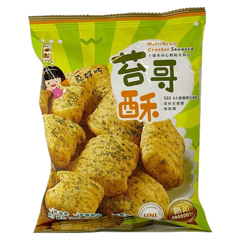 [501571/5A0541] ALGA CRACKER MULTI INTEGRAL 十谷米同心饼阳光海苔 35g/15