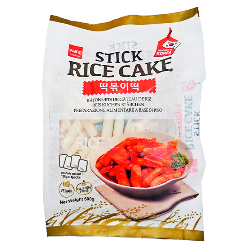 [502311/5P0868] PASTA ARROZ TIRA COREA *WANG* 韩国WANG韩式年糕条 600g/12