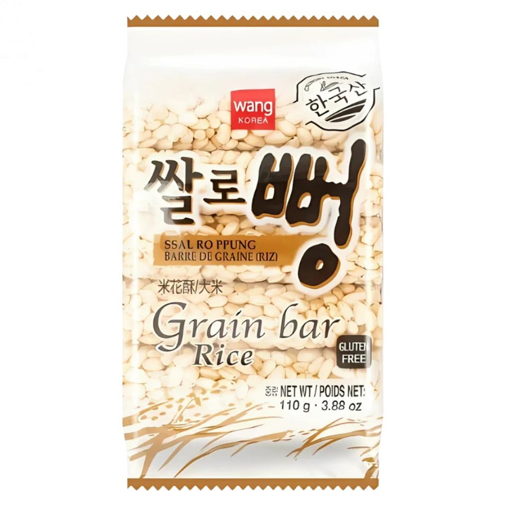 [502448/5R0116] ROLLOS DE ARROZ INTEGRAL *WANG* 韩国WANG糙米卷 100g/20