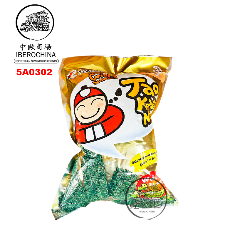 ALGA SNACK WASABI *TAOKAENOI* 小老板芥末味海苔32g/12
