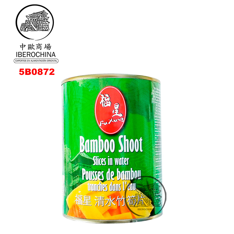 BAMBU CORTADO *福星* 清水麻笋片 567g/24