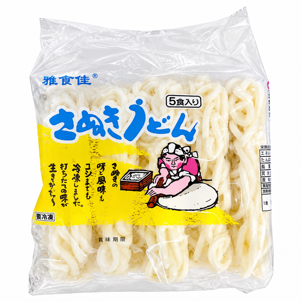 [200111] UDON CONGELADO 冻乌冬面 1,25kg/8