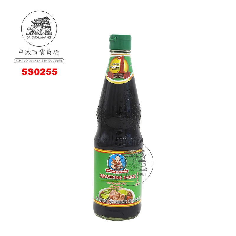 SALSA SOJA CONDIMENTO*HEALTHY BOY*仁和園(綠蓋)调味酱油700ml/12