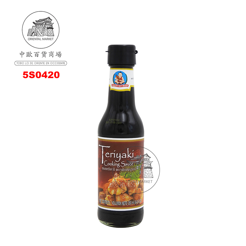 SALSA TERIYAKI*HEALTHY BOY* 日式照燒醬250ml/12