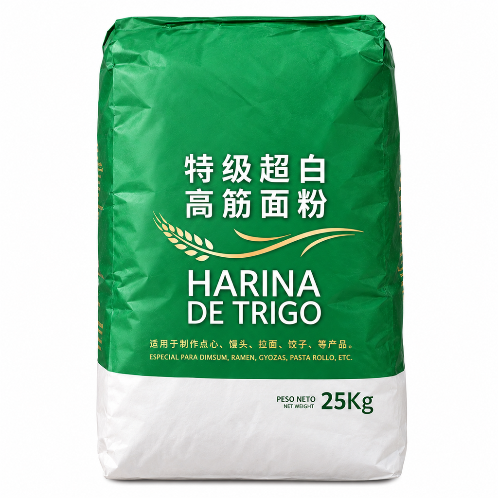 [501026/5H0055] HARINA DE TRIGO *MODO* 上品牌高筋面粉 25kg