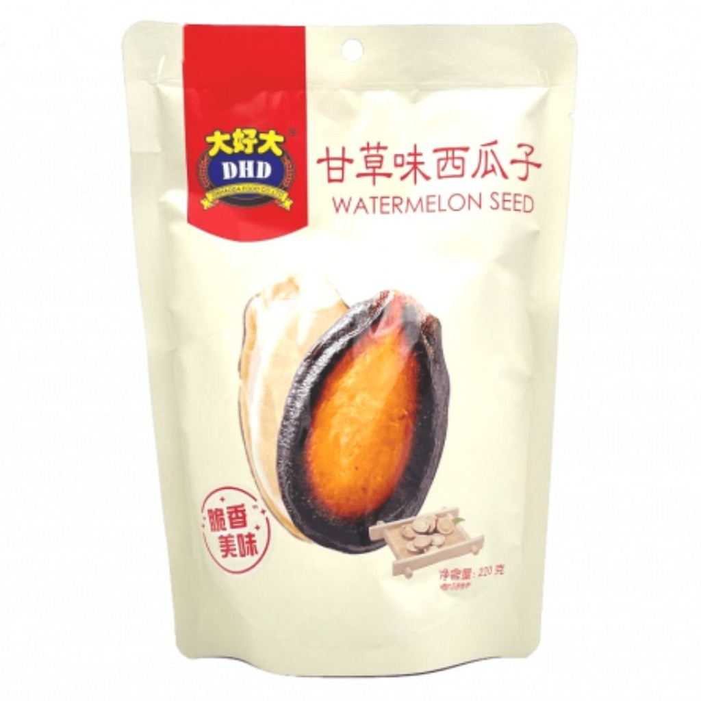 [502409/5P0534] PIPAS GIRASOL *DAHAODA* 大好大甘草西瓜子 380g/18