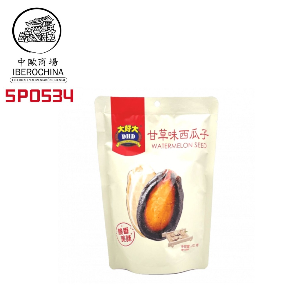 PIPAS GIRASOL *DAHAODA* 大好大甘草西瓜子 380g/18