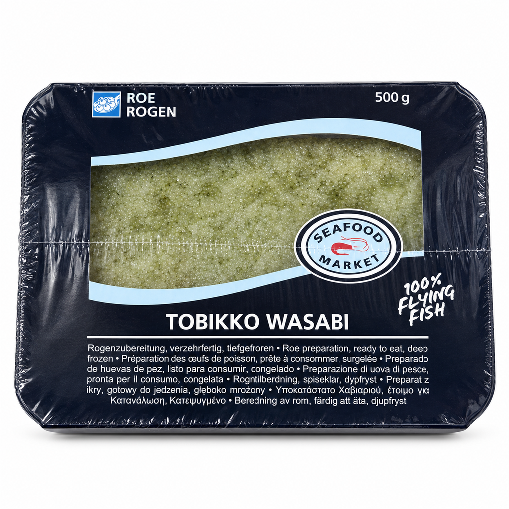 [200320/2H0035] TOBIKO WASABI *KAGERER* 芥末飞鱼蛋 500g/24