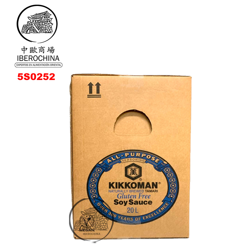 SALSA SOJA SIN GLUTEN *KIKKOMAN* 日本万字无麸质酱油 20L