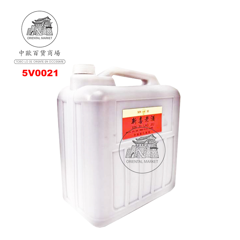 VINO DE ARROZ PARA COCINAR WENZHOU (14,5%) *XINXI* 新喜温州老酒 10L/2