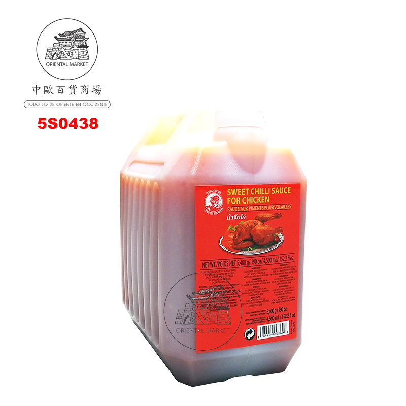 SALSA CHILI DULCE *COCK* 鸡标甜辣鸡汁 4.5L/3