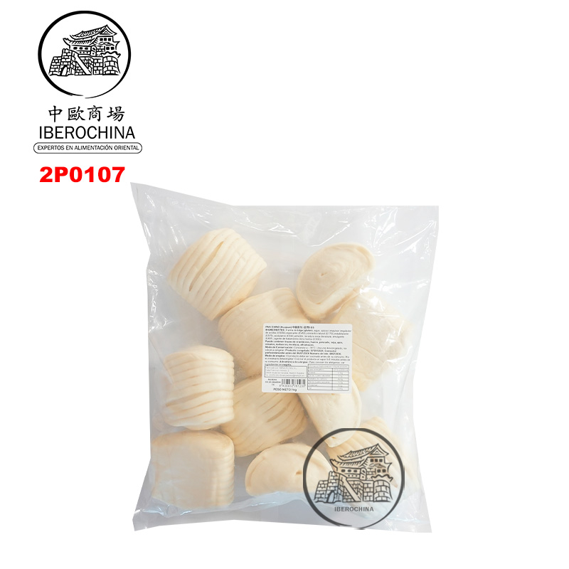 PAN CHINO CONGELADO *MENGFU* 蒙福冻花卷 1,1kg/10u/3