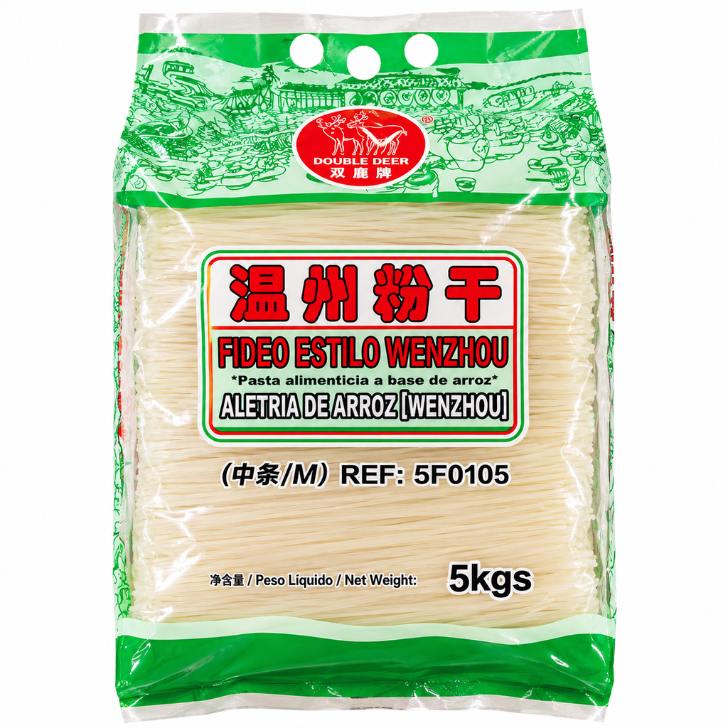 [502051/5F0105] FIDEO WENZHOU(M) *DEER* 双鹿牌温州粉干中条 5kg/4