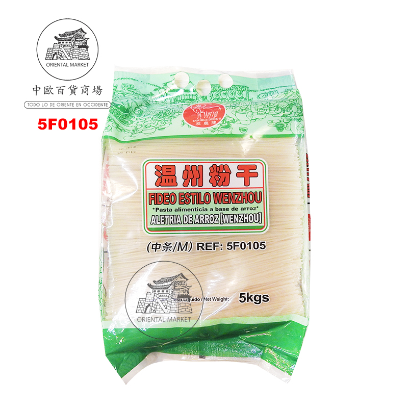 FIDEO WENZHOU(M) *DEER* 双鹿牌温州粉干中条 5kg/4