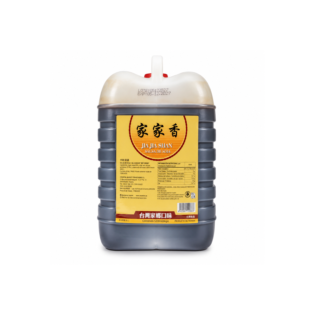[502594/5S0047] SALSA SOJA *JIAJIASHAN* 家家香大桶酱油 5,23L/4