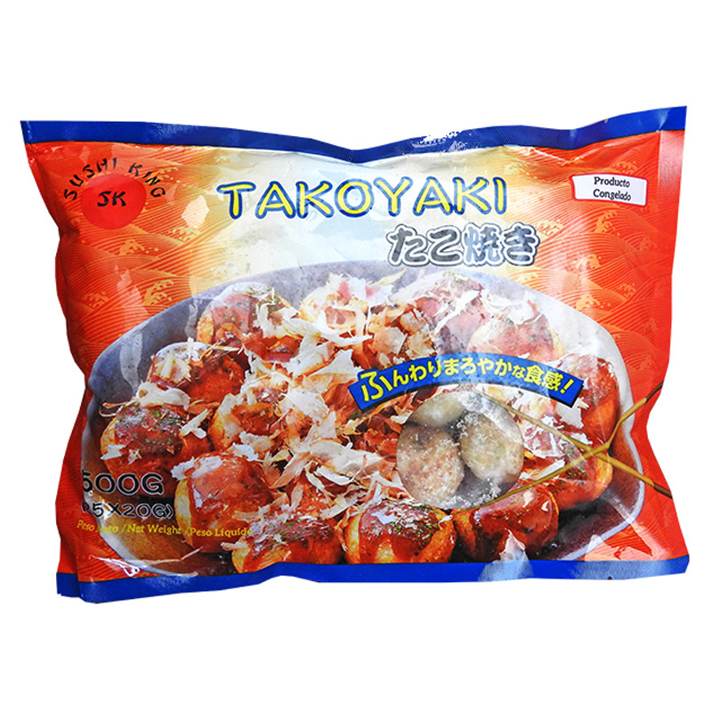 [200685/2T0067] TAKOYAKI *SUSHI KING* 寿司王日式章鱼烧 20g/25u/500g/20