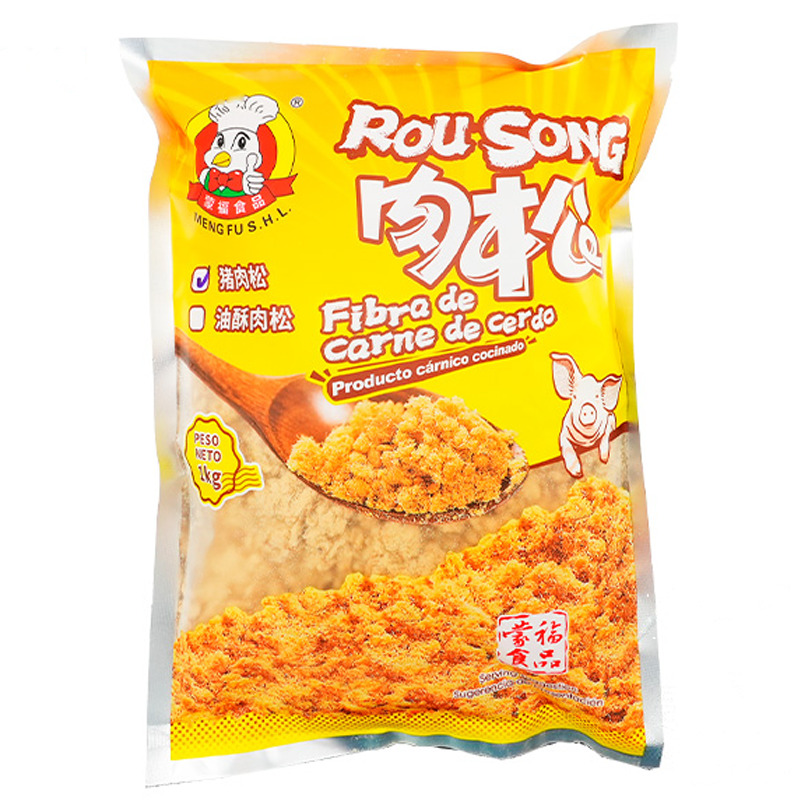 FIBRA CERDO *MENGFU* 蒙福猪肉松 1kg/6