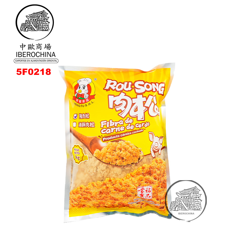 FIBRA DE CARNE DE CERDO *MENGFU* 蒙福肉松 1kg/6