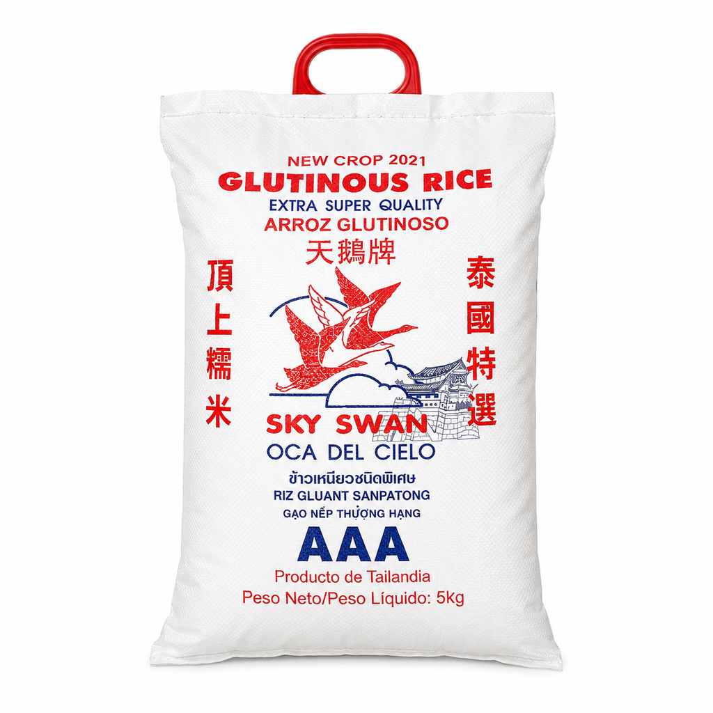 [501607/5A0078] ARROZ GLUTINOSO *SKY SWAN* 天鹅糯米 5kg/5
