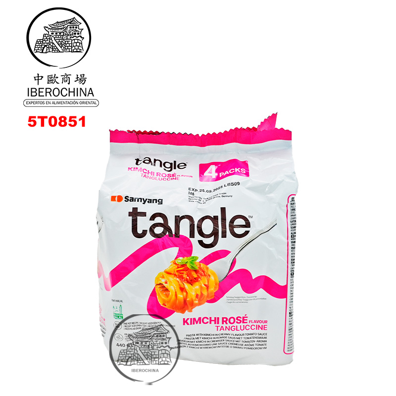 RAMEN TANGLE KIMCHI ROSA 4-PACK*SAMYANG* 三养泡菜意面四连包 110g/4u/8