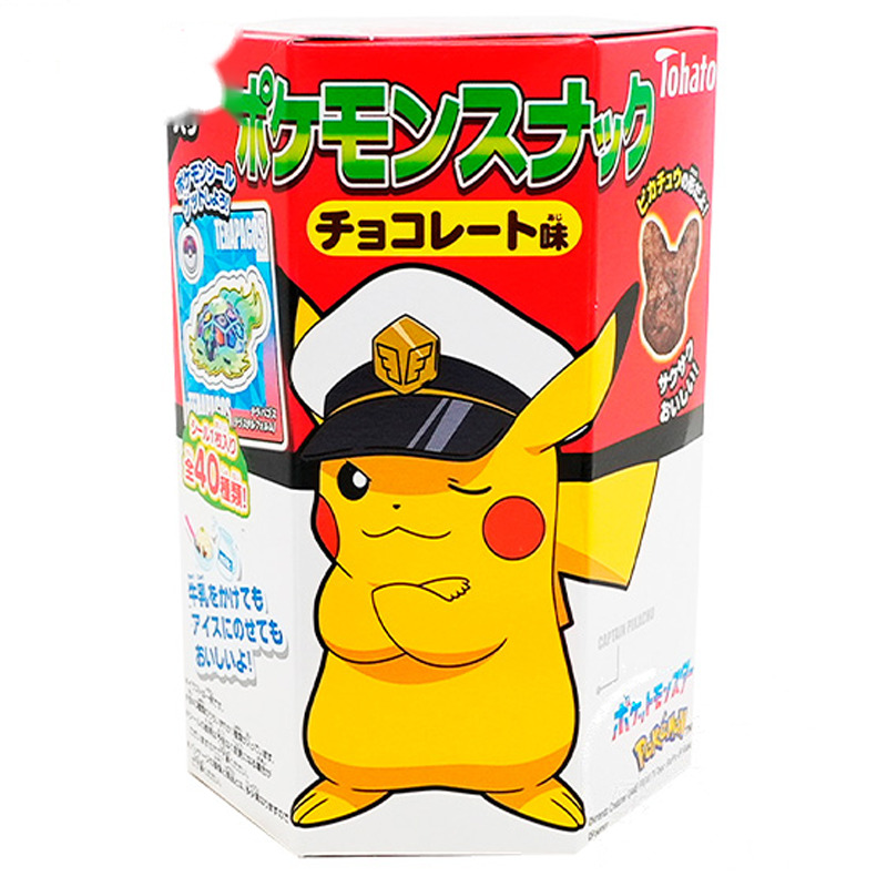 [502729/5S1041] SNACK MAIZ CHOCOLATE POKEMON *TOHATO* 宝可梦玉米巧克力零食 23g/48
