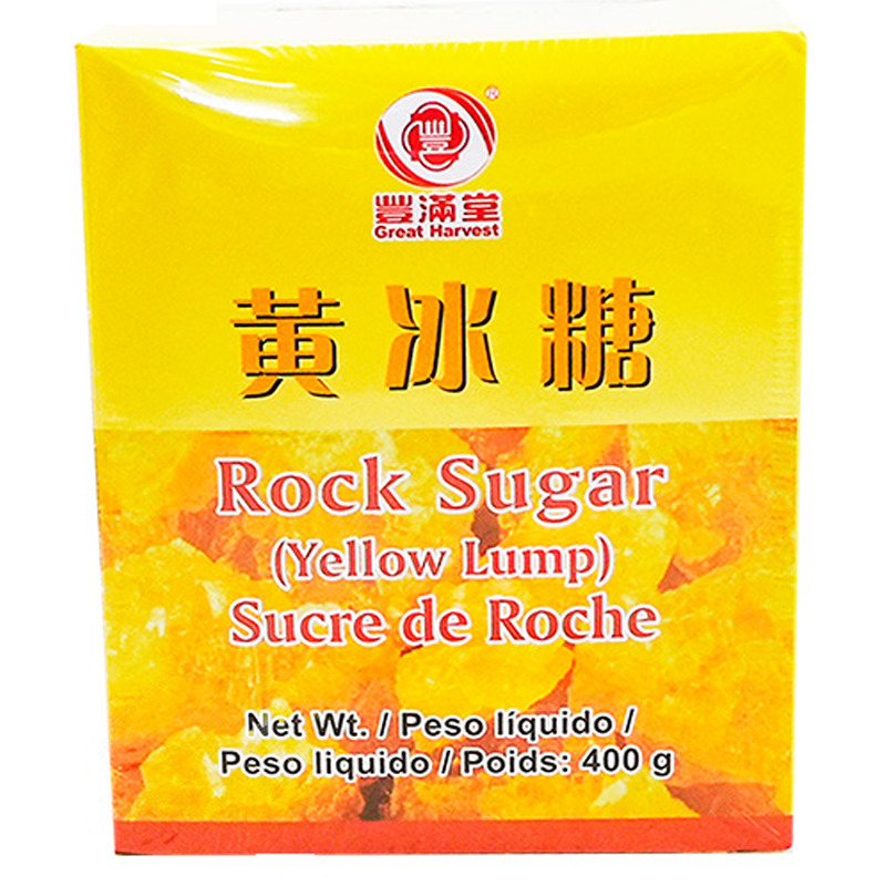 AZUCARAMARILLO CRISTALIZADO *FENG MAN TANG* 丰满堂黄冰糖400g/50