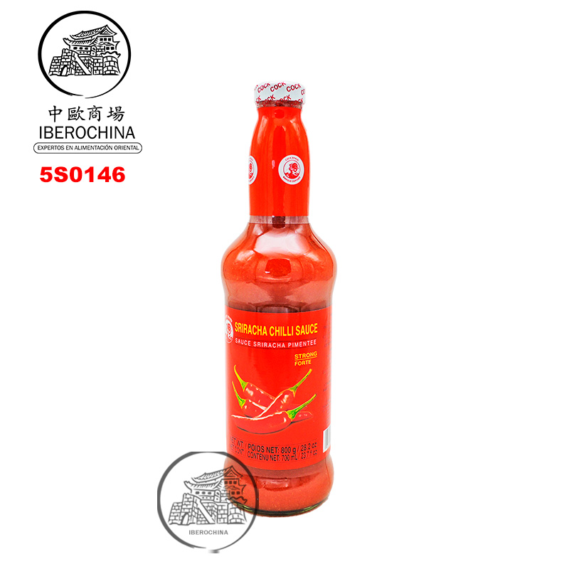 SALSA SRIRACHA*COCK* 鸡标是里拉差辣酱 800G/12