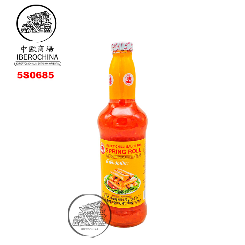 [501410/5S0685] SALSA CHILI ROLLO VIETNAM *COCK* 鸡标越南春卷辣酱 870g/12