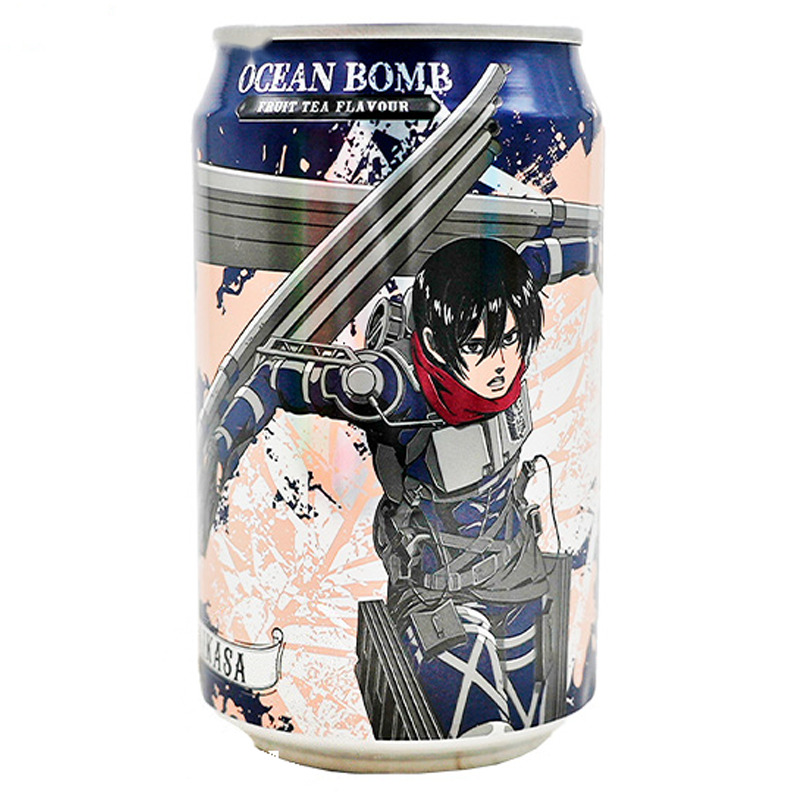 BEBIDA TE FRUITA *OCEAN BOMB* 水果茶风味汽泡水 330ml/24