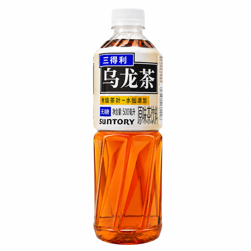BEBIDA TE OOLONG SIN AZUCAR *SUNTORY* 三得利无糖乌龙茶 500ml/15