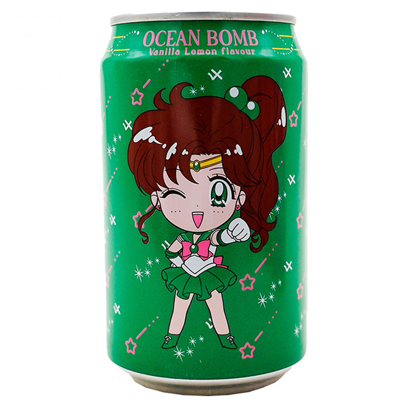 [501800/5B0881] BEBIDA VAINILLA LIMON *OCEAN BOMB* 香草柠檬风味汽泡水 330ml/24