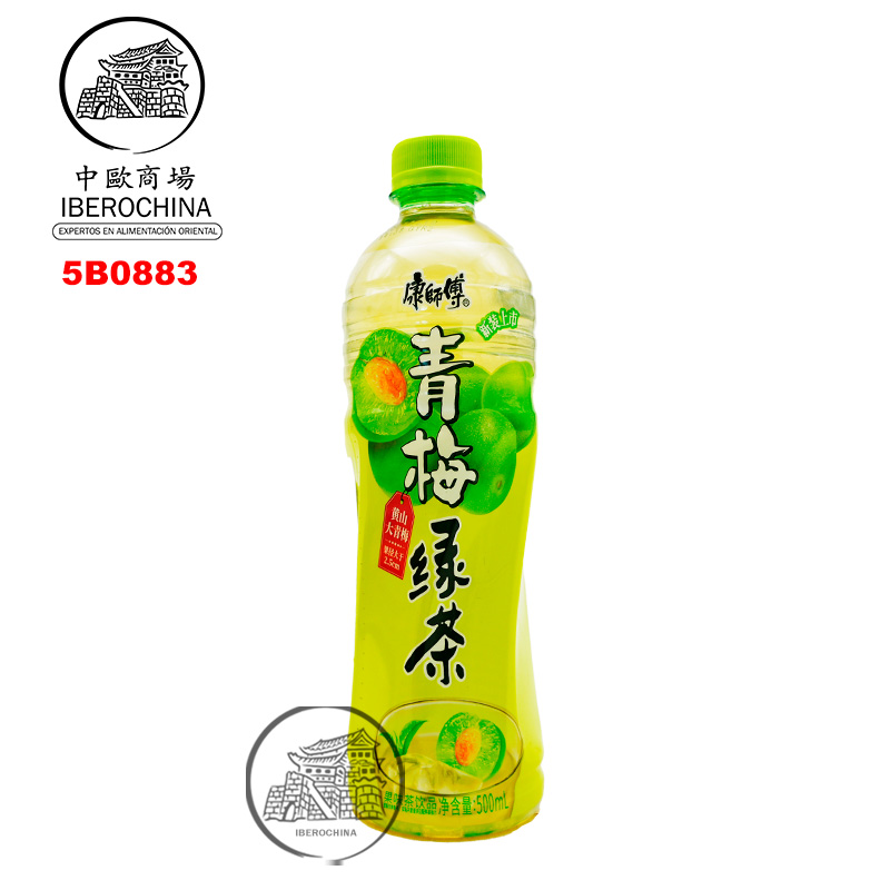 BEBIDA TE CIRUELA VERDE *MASTER KONG* 康师傅青梅绿茶 500ml/15