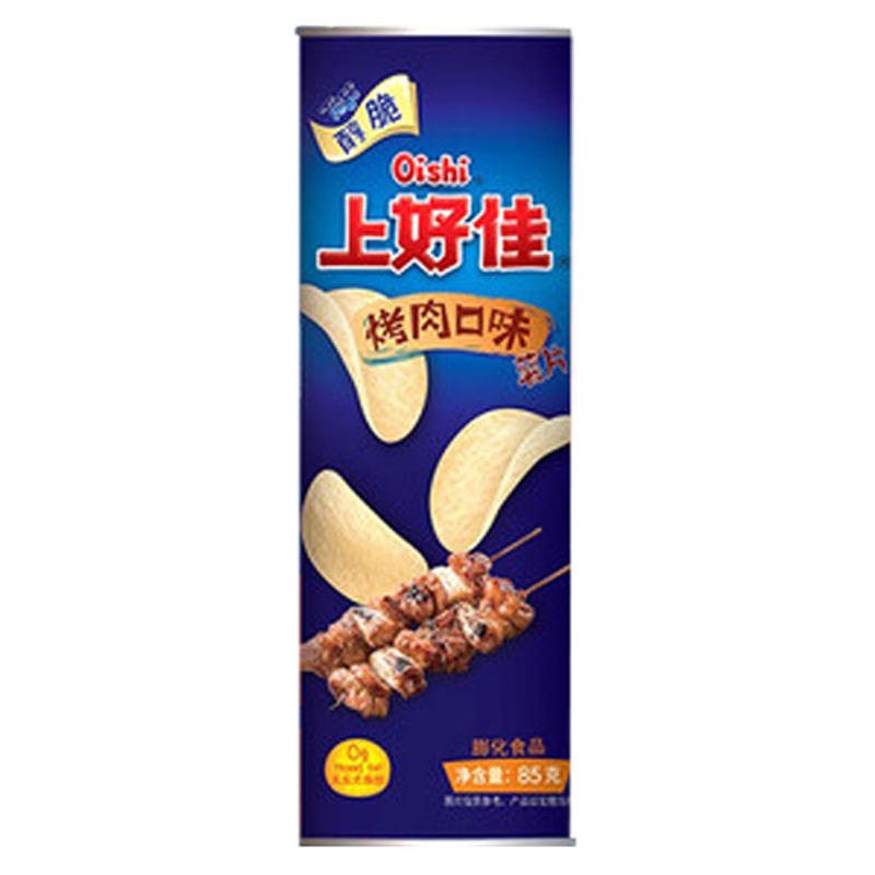 [501911/5C0959] CHIPS SABOR BBQ *上好佳* 烧烤味桶装薯片 85g/24