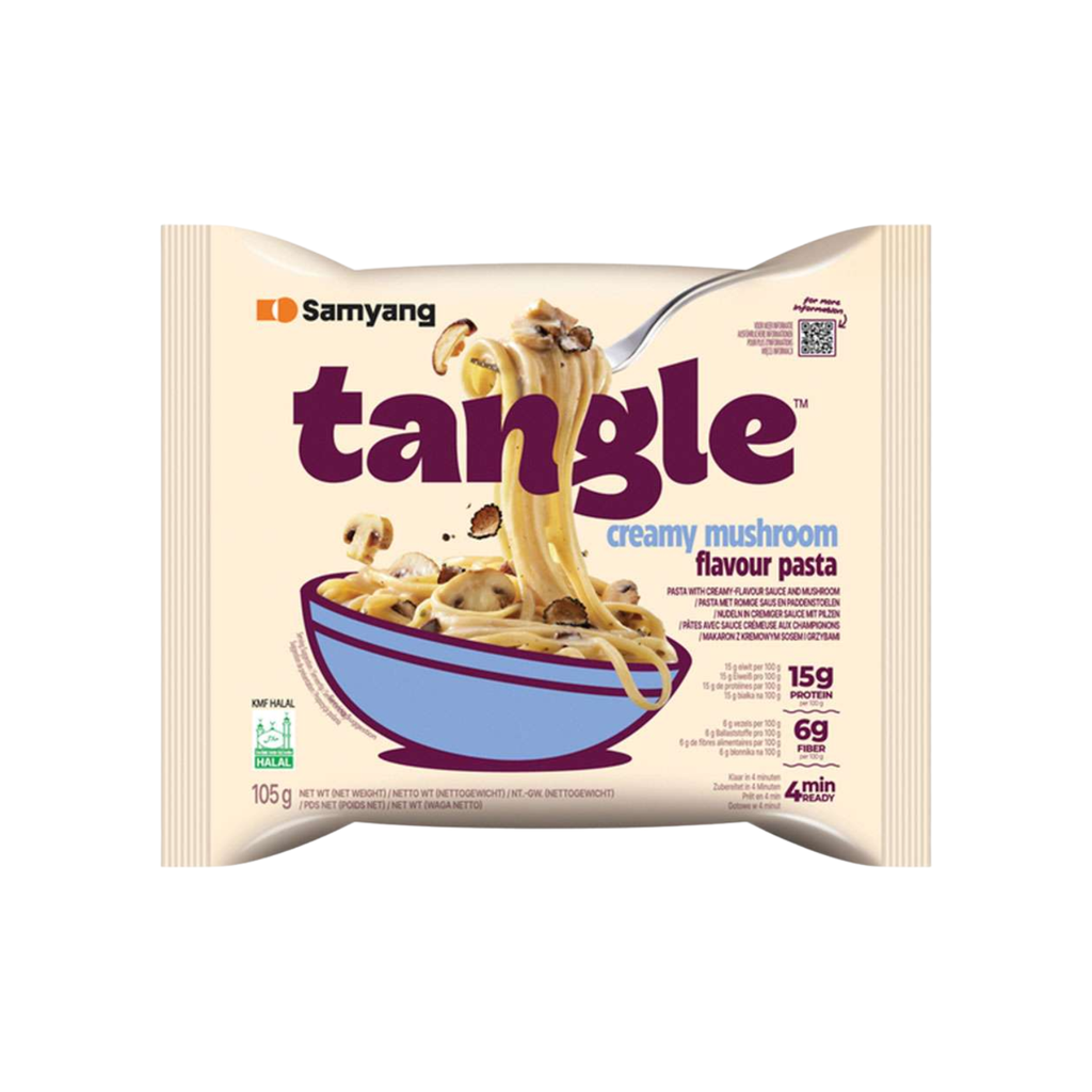 PASTA TANGLE CREMA CHAMPIÑON *SAMYANG* 三养奶油蘑菇意面  105g/20