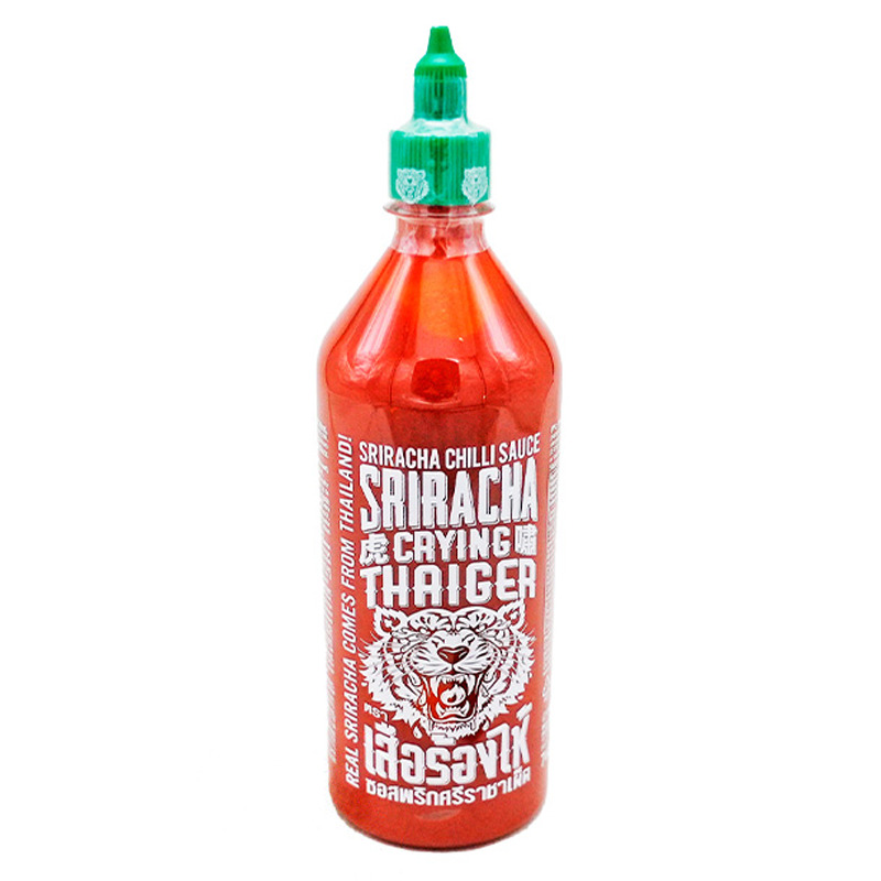 [502628/5S0277] SALSA SRIRACHA *CRYING THAIGER* 虎啸是拉差酱 740ml/12