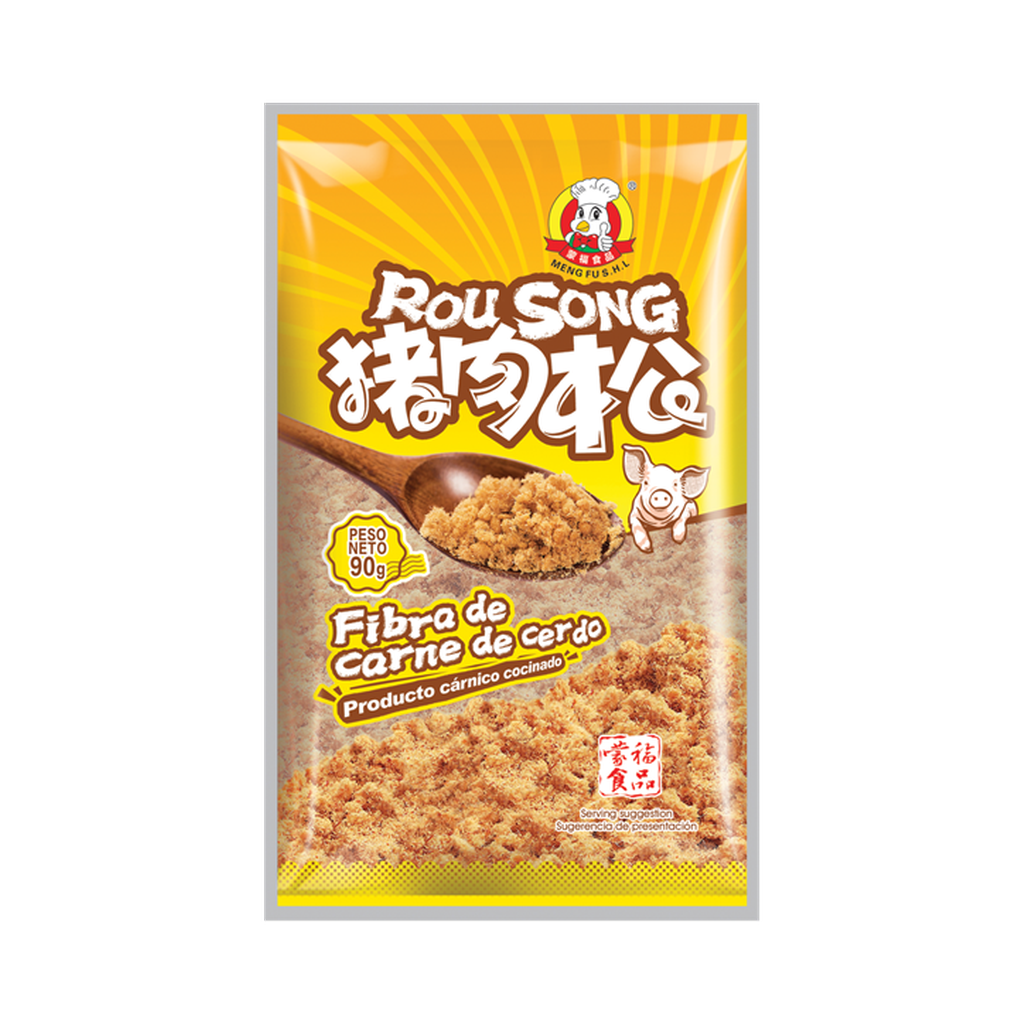 [502001/5C0017] FIBRA CERDO *MENGFU* 蒙福猪肉松 90g/40