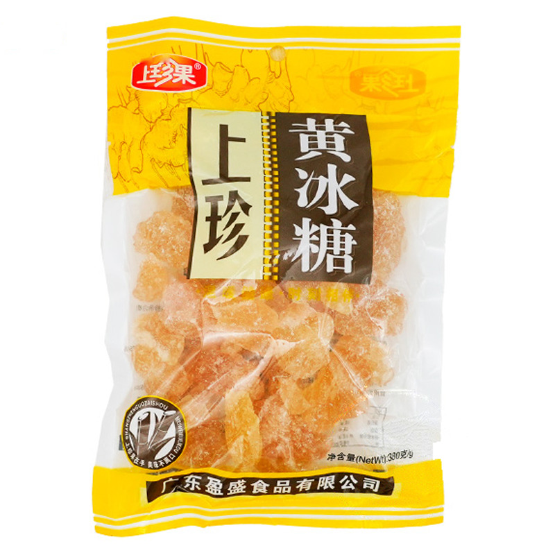 [501620/5A0549] AZÚCAR AMARILLO CRISTALIZADO *SZG* 上珍果袋装黄冰糖 380g/40