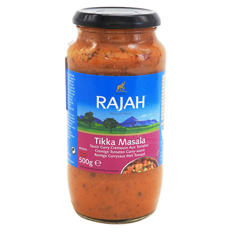 [501189/5S0872] SALSA TIKKA MASALA *RAJAH* 印度咖哩香料酱 500g/6