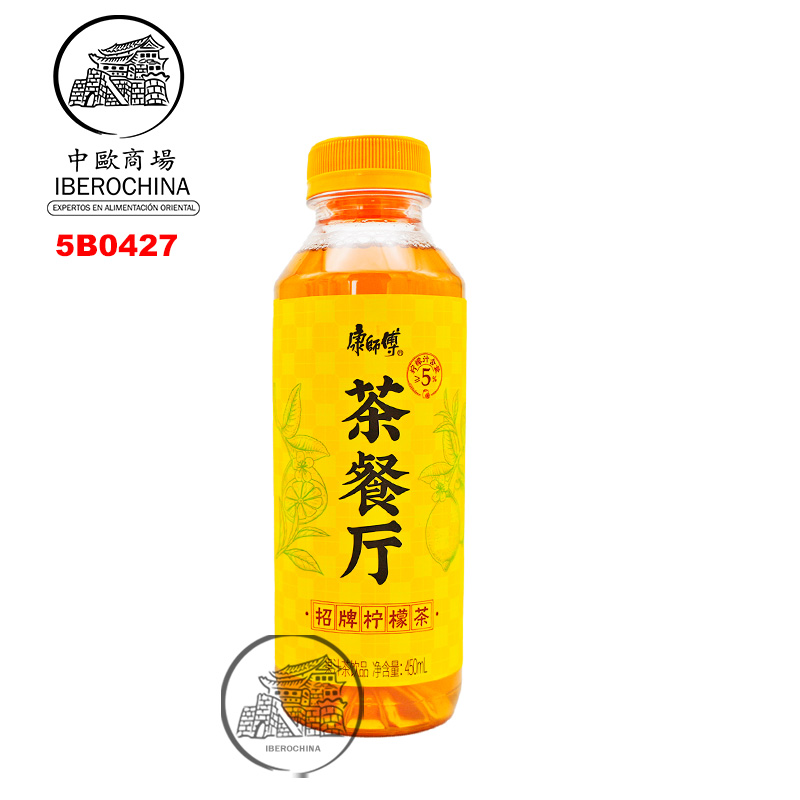 [501780/5B0427] BEBIDA TE LIMON *KANGSHIFU* 康师傅茶餐厅柠檬茶 500ml/15