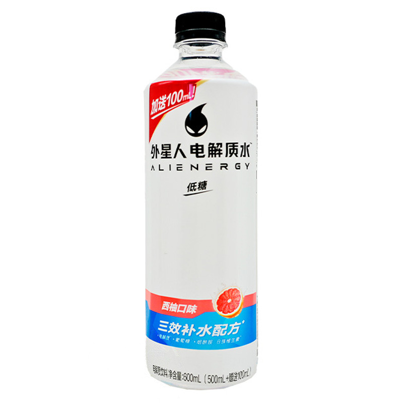 BEBIDA ELECTROLITOS POMELO *ALIENERGY* 外星人电解质水西柚味 500ml/15