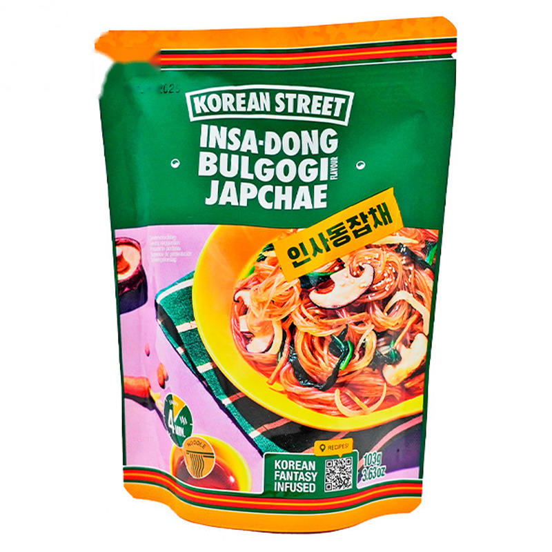 [502038/5S1043] FIDEO JAPCHAE BULGOGI *KOREAN STREET* 韩国杂菜烤肉酱面 103g/24