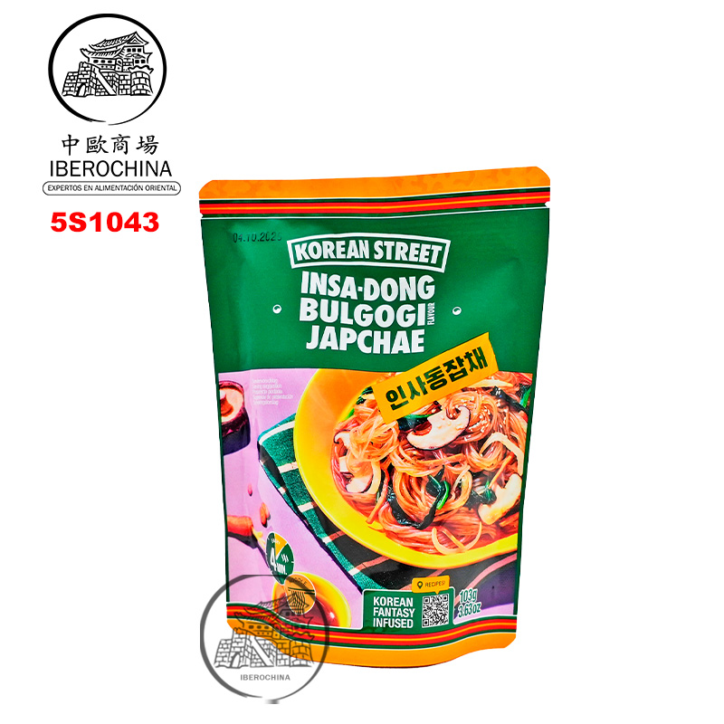 FIDEO JAPCHAE BULGOGI *KOREAN STREET* 韩国杂菜烤肉酱面 103g/24
