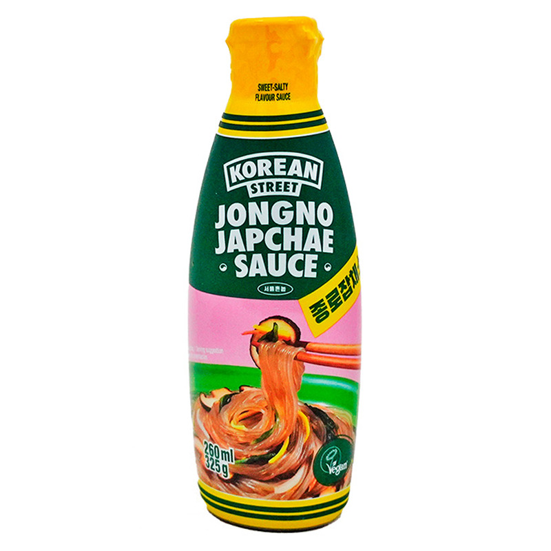 [502519/5S1045] SALSA JAPCHAE JONGNO *KOREAN STREET* 韩国杂菜酱 325g/12