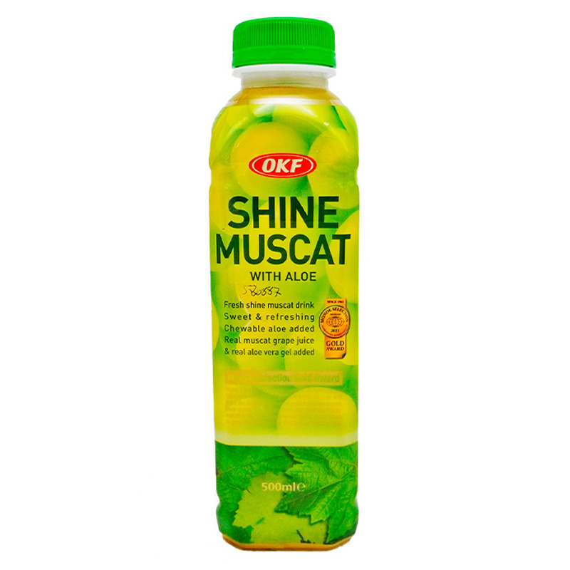 BEBIDA ALOE VERA UVA*OKF* 葡萄芦荟饮料 500ml/20