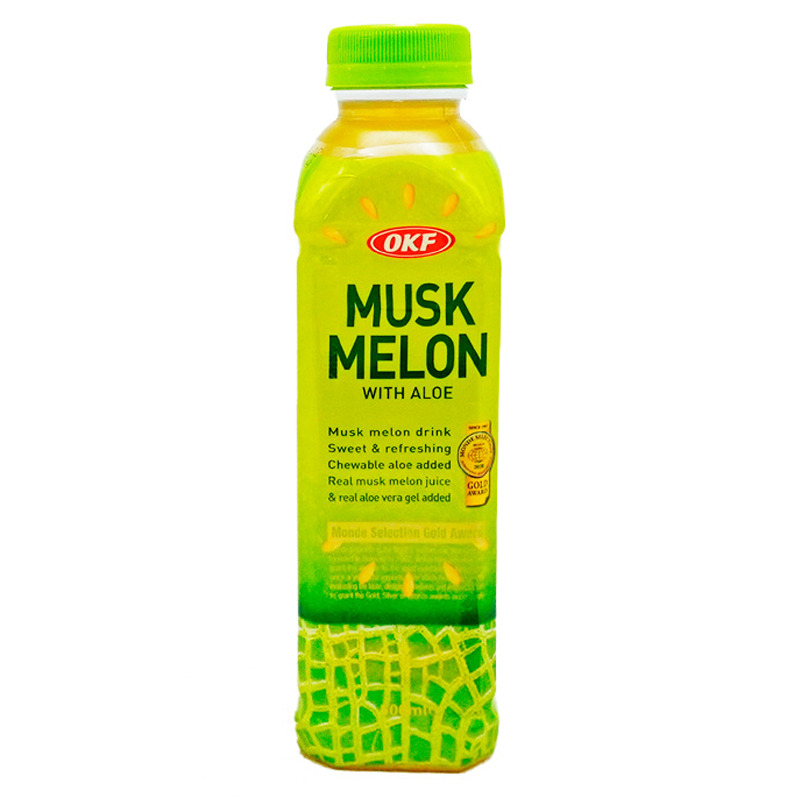 BEBIDA ALOE VERA MELON *OKF* 哈密瓜芦荟饮料 500ml/20